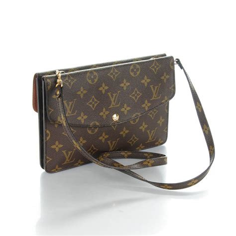 Louis Vuitton LV Monogram double rabat 